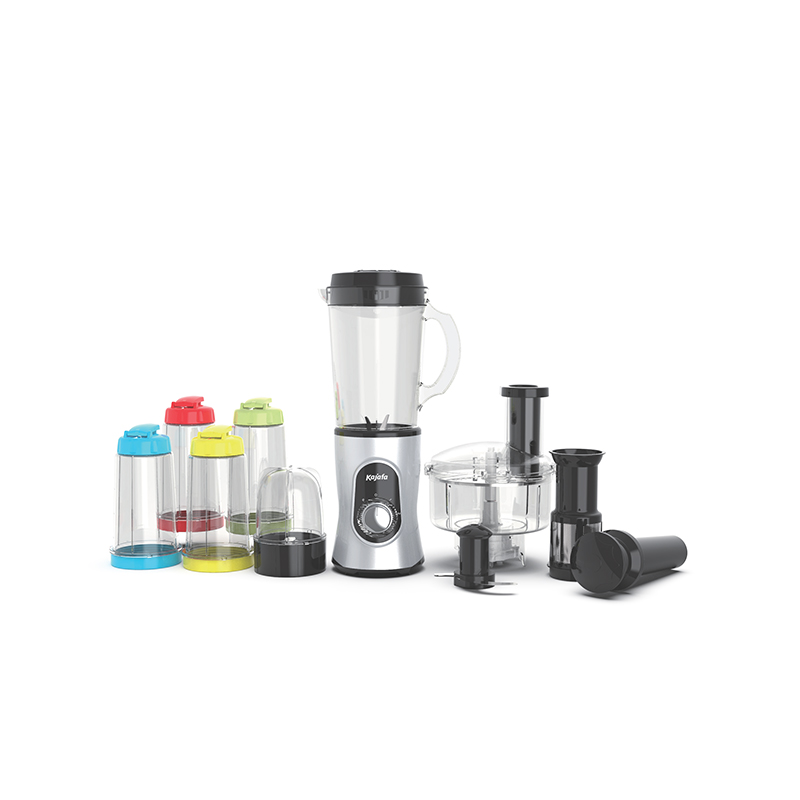 BL268ABCEF-21PCS Многофункциональные переносные блендеры, машина для приготовления смузи с кухонным комбайном, слайсер, измельчитель и измельчитель, соковыжималка